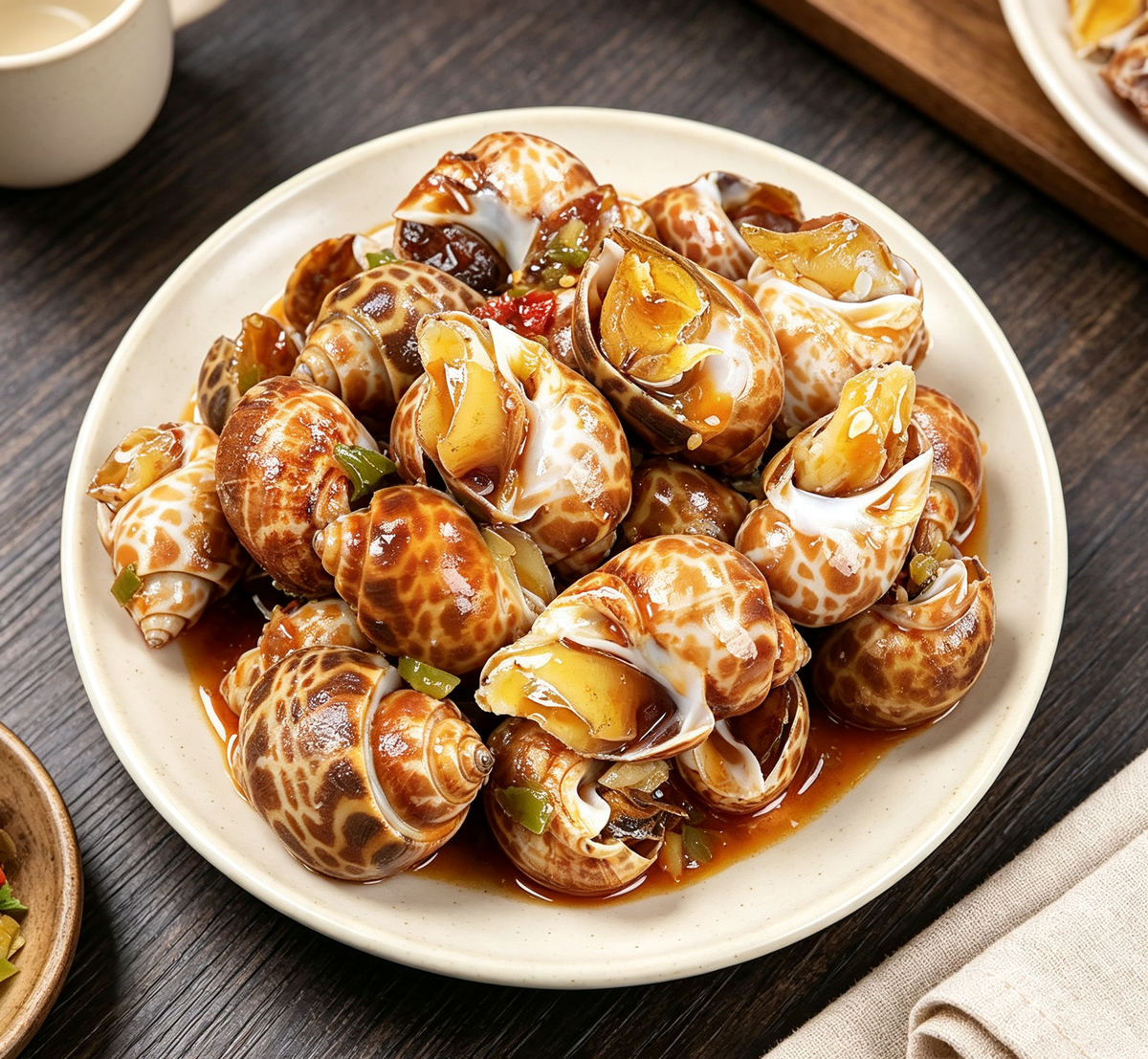 Deliciously Marinated Sea Snails - A Gourmet Seafood Delight