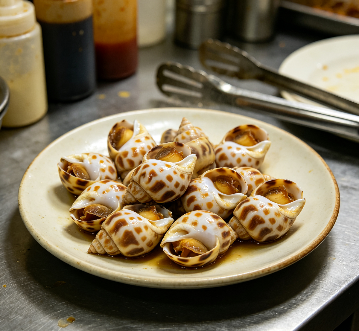 Deliciously Marinated Sea Snails - A Gourmet Seafood Delight